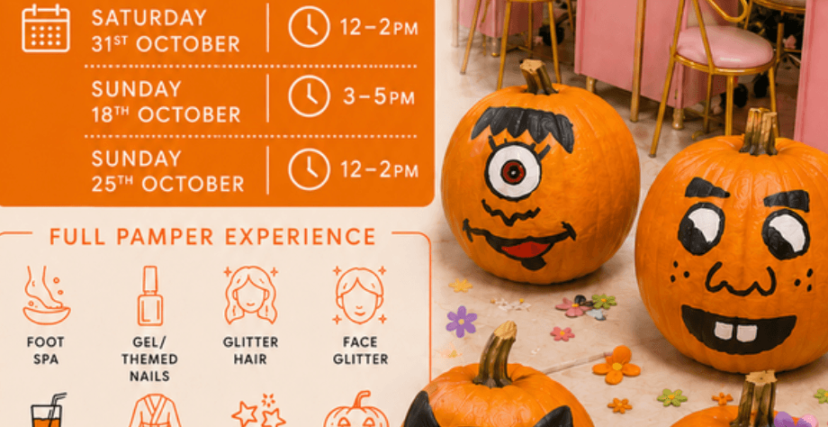 Halloween Pumpkin Painting Pamper Session