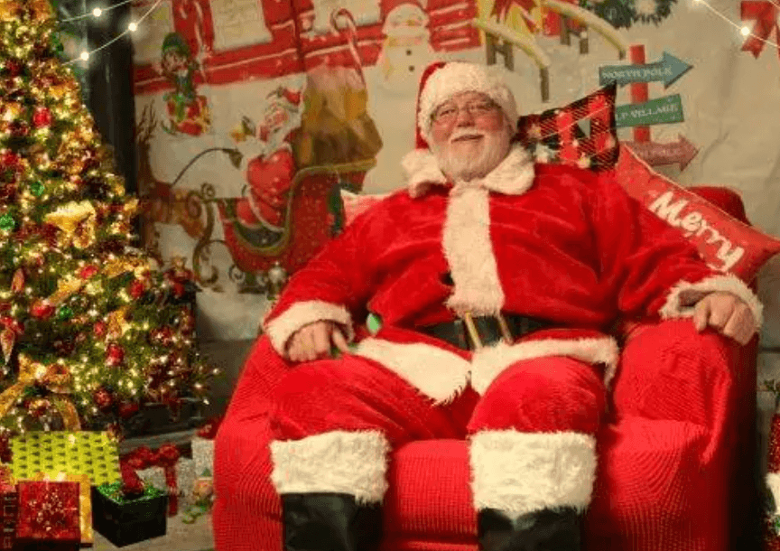 Mr and Mrs Clause at Edenmill