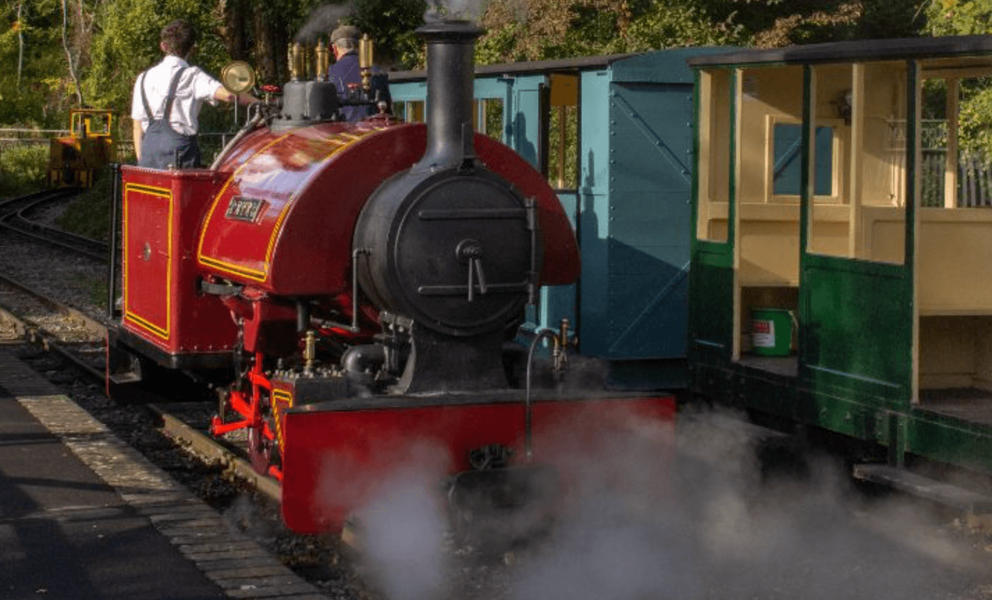 Autumn Industrial Trains at Amberley Museum