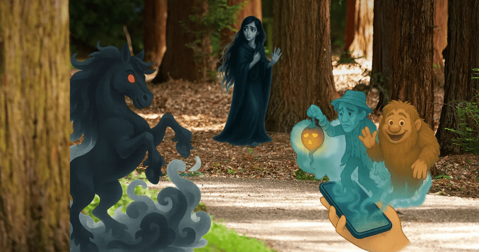 Ghost Safari - Augmented Reality Trail