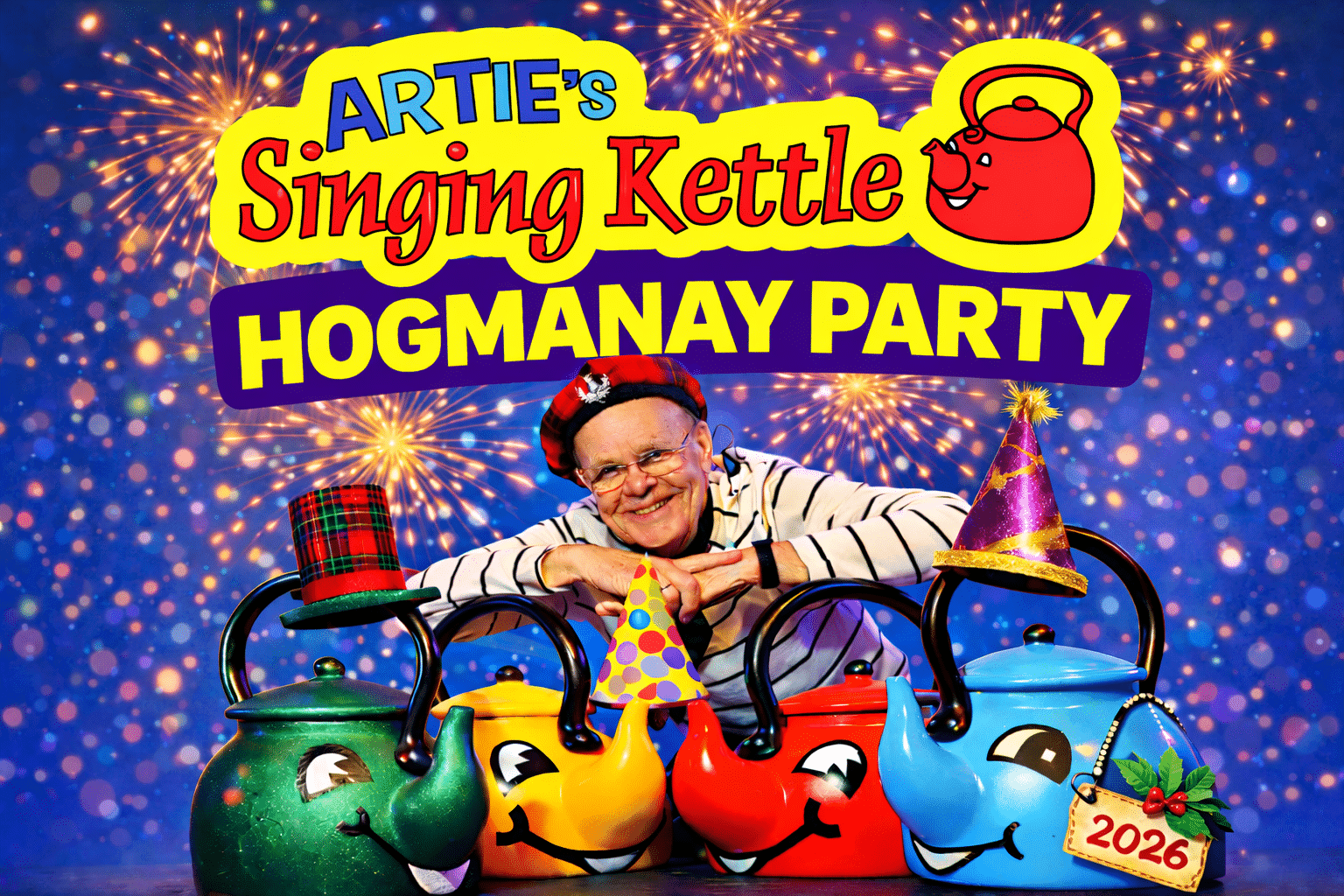 Artie's Singing Kettle Hogmanay Party