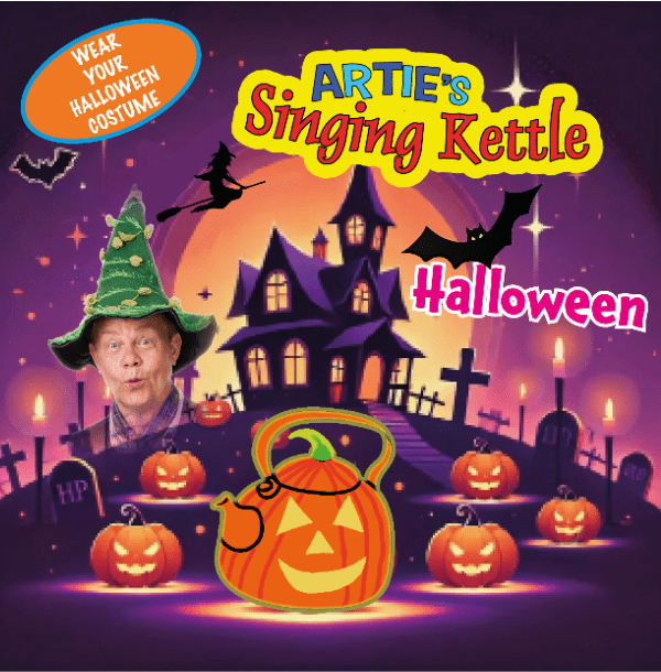 Artie's Singing Kettle - Halloween