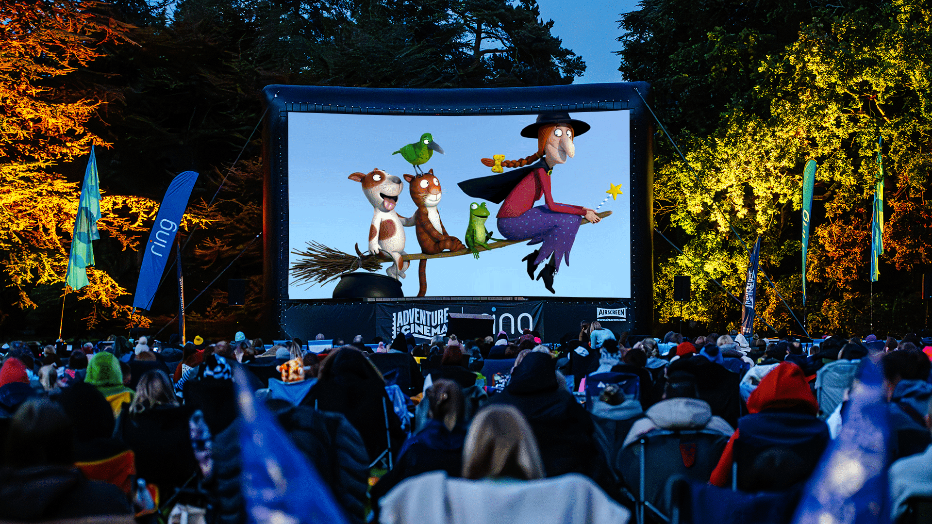 Room on the Broom & The Gruffalo (U) - Outdoor Cinema at Callendar House